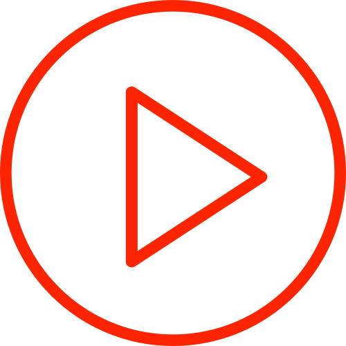 Logo classique de lancement de vidéo